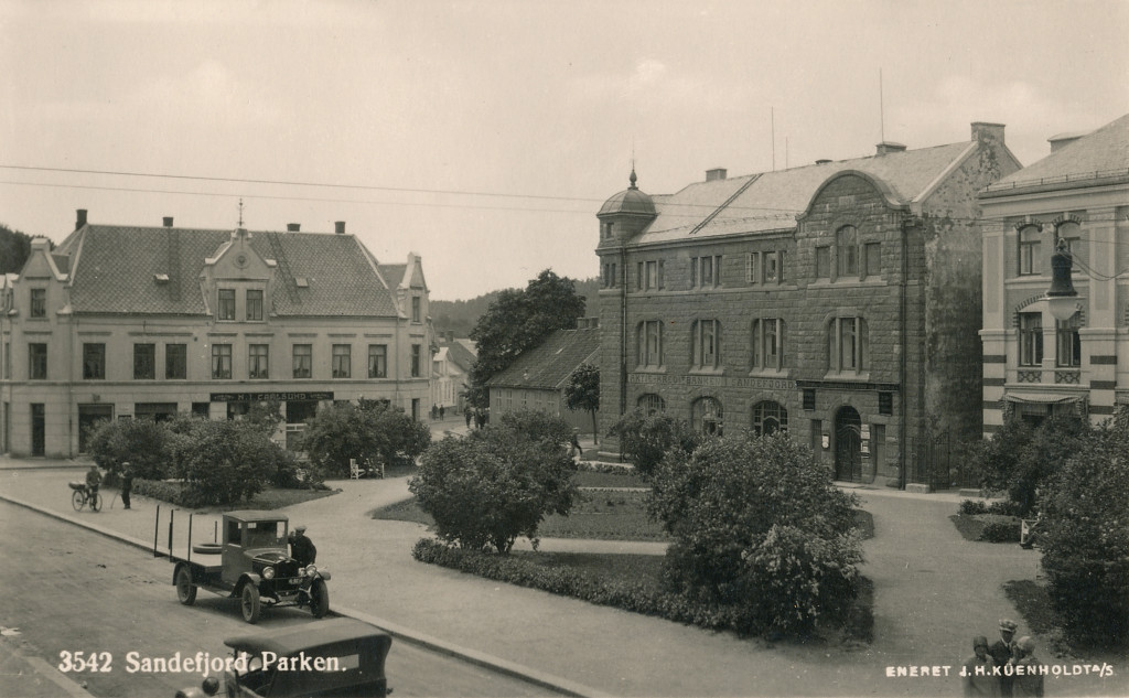 Byparken sett mot Skolegata