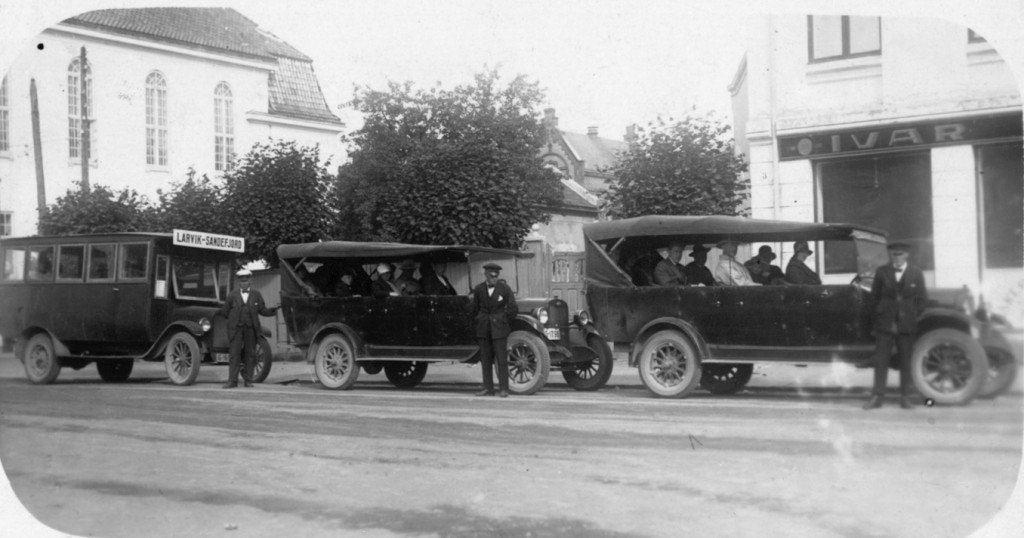 Rutebiler på Chr. Hvidts Plass