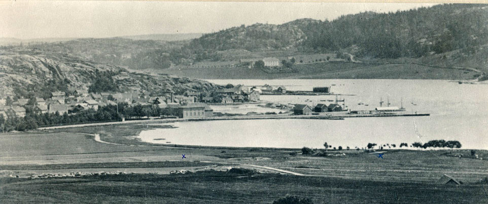 Bryggeområdet 1875