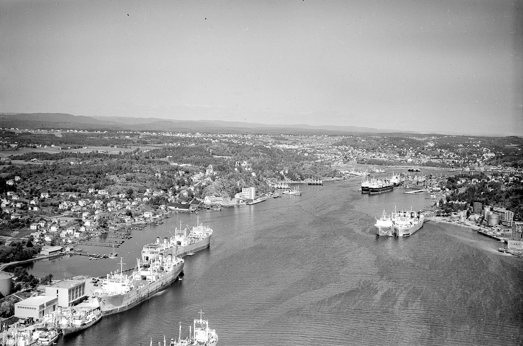 Thorøya nede til venstre