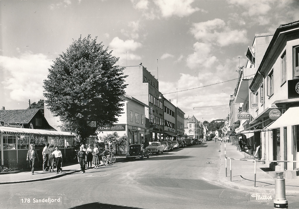 Iris Kafe - uteserveringen