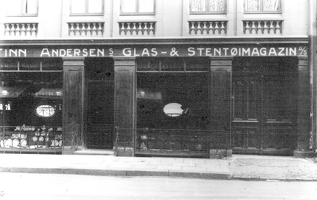Finn Andersen Glassmagazin / Kongens gate 14