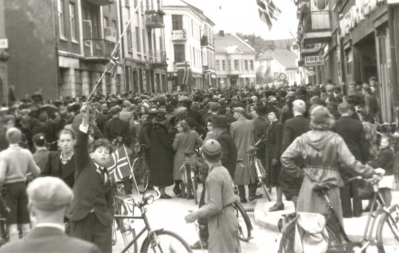 Frigjøring 8. mai 1945 / Storgata 12