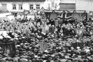 Bilde av Fredsdagene på Torget i mai 1945