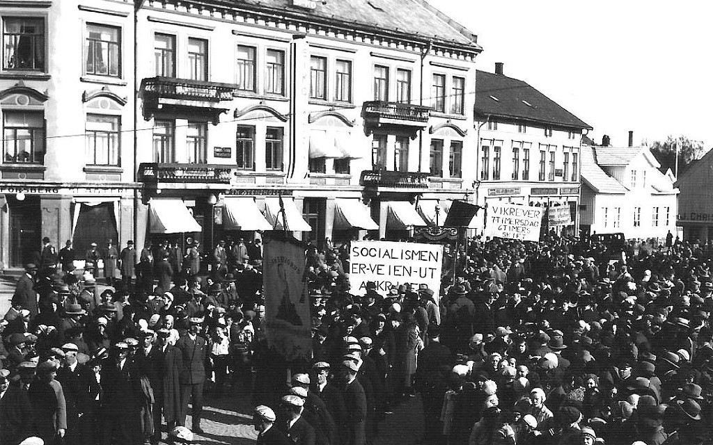 Markering 1. mai