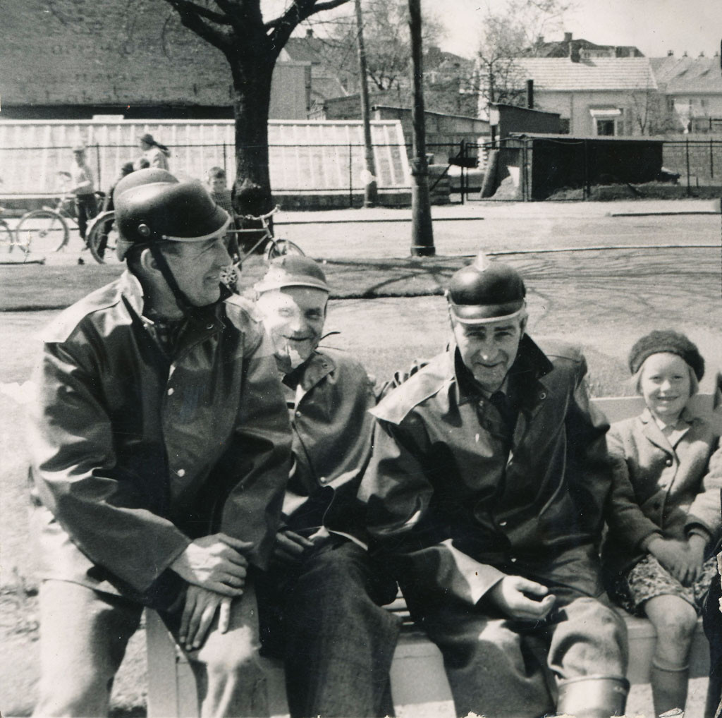 På en benk i Kirkeparken