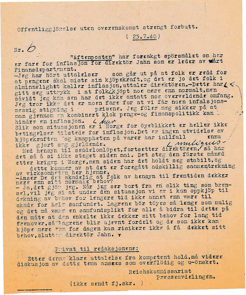 25. juli 1940