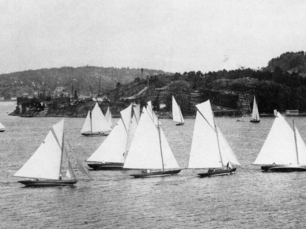 Regatta i fjorden