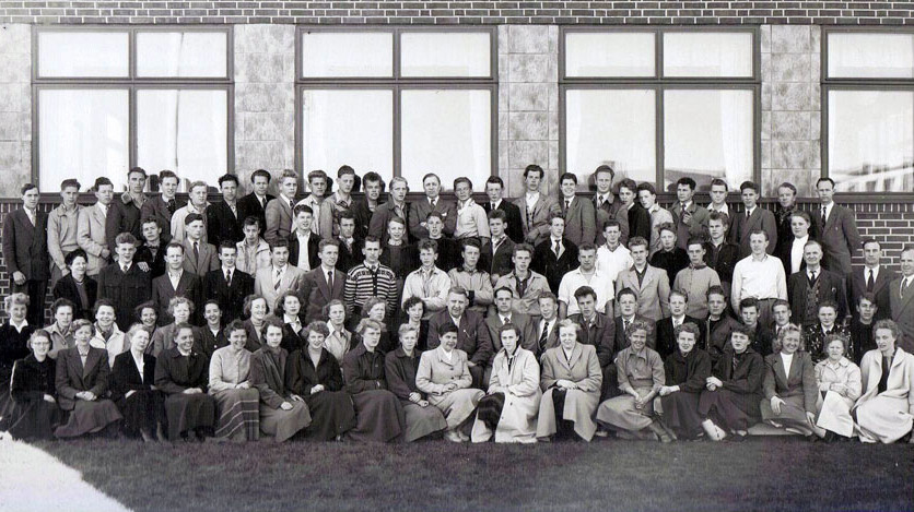 Yrkesskolen 1953 - 54