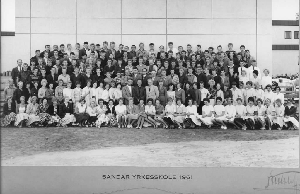 Sandar Yrkesskole 1961