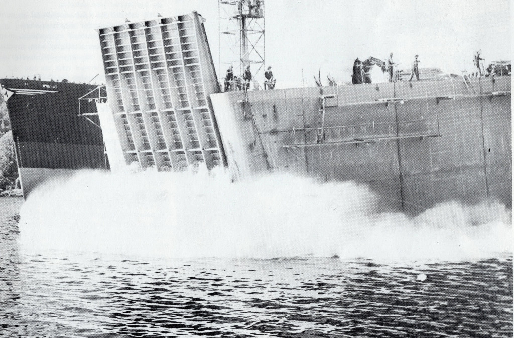 Et voldsomt første møtet med sjøen...