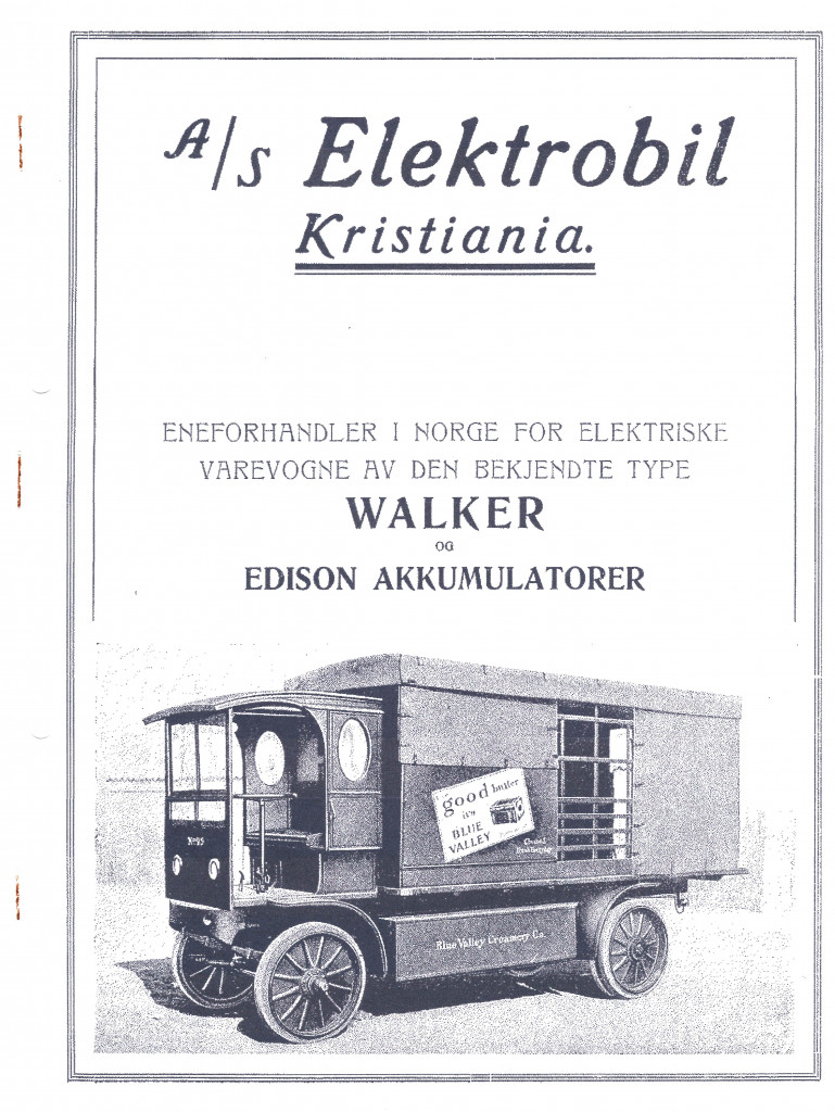 Elektrisk varevogn