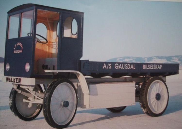 Walker bil hos A/S Gausdal Bilselskap