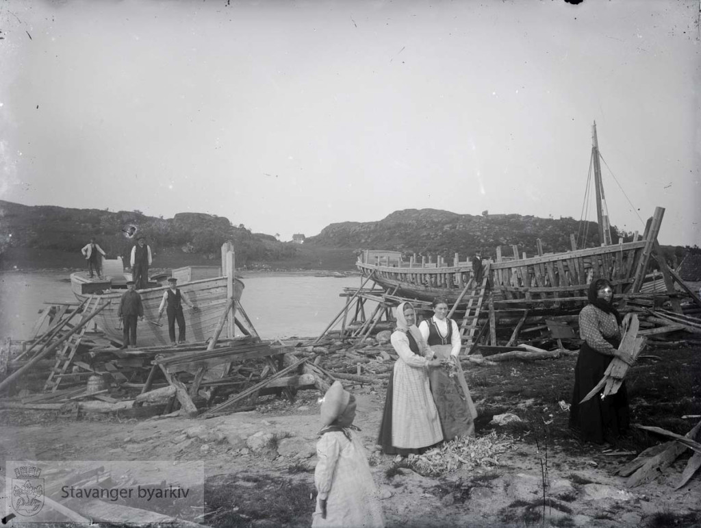 Typisk skipsverv før 1900.