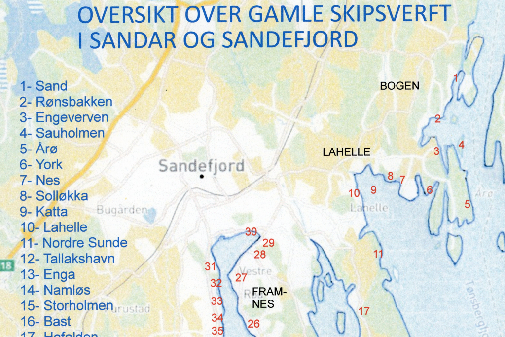 Skipsverft i Sandefjord