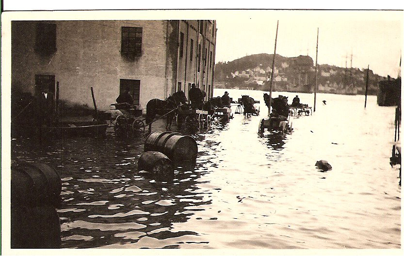 Oversvømmelse Brygga 1921