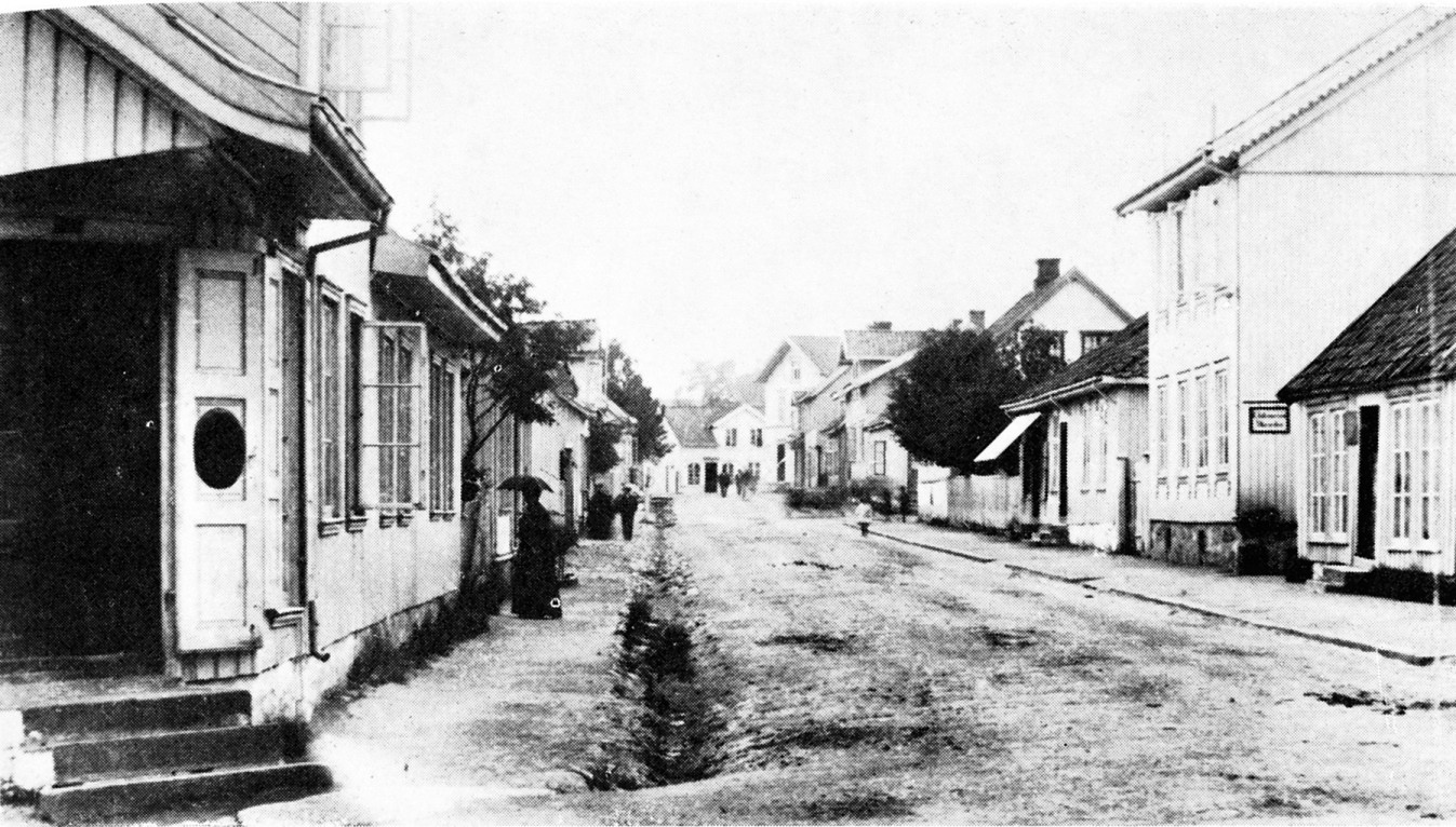 Langgaden vest 1890
