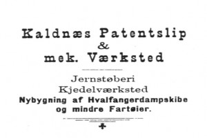 Kaldnes mek. verksted