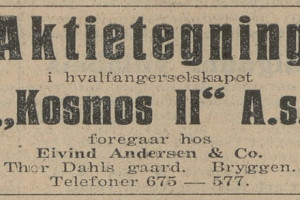 Hvalfangerselskapet Kosmos II A/S