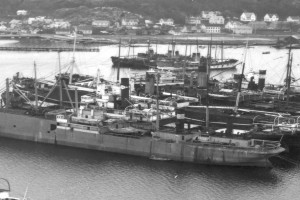 JOHAN BRYDE (ex ØSTKYSTEN) som SVEND FOYN I