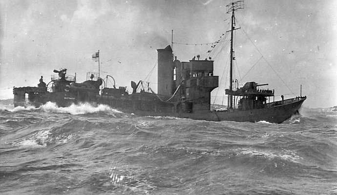 KOS XXVIII som WASTWATER rigget for krig