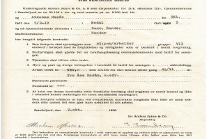 HYREKONTRAKT KOSMOS III