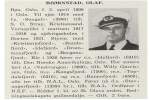 STAVANGERFJORDS kaptein i 1953