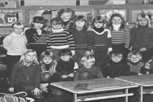 Bilde av Rødtvedt Skole 2b i Oslo (1981)